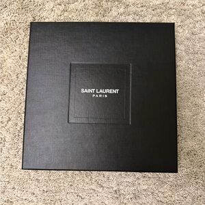 Saint Laurent Square Black Gift Box